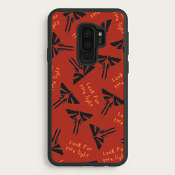 Look For The Light Firefly Pattern  - The Last Of us Phone Case for Galaxy S9 Plus