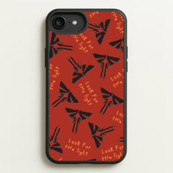 Look For The Light Firefly Pattern  - The Last Of us Phone Case for iPhone 6 Plus / 7 Plus / 8 Plus