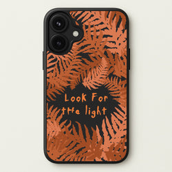 Look For The Light Fern Pattern Phone Case for iPhone 17