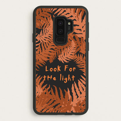 Look For The Light Fern Pattern  - The Last Of us Phone Case for Galaxy S9 Plus