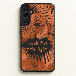 Look For The Light Fern Pattern  - The Last Of us Phone Case for Galaxy A34