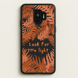 Look For The Light Fern Pattern  - The Last Of us Phone Case for Galaxy S9