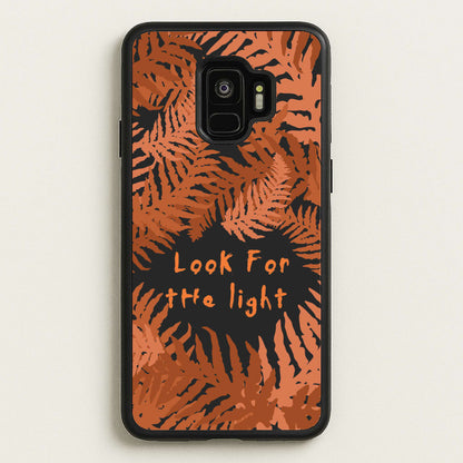 Look For The Light Fern Pattern  - The Last Of us Phone Case for Galaxy S9
