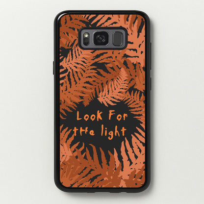 Look For The Light Fern Pattern  - The Last Of us Phone Case for Galaxy S8