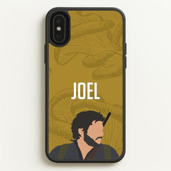 Joel Mushroom Pattern  - The Last Of us Phone Case for iPhone XS Max