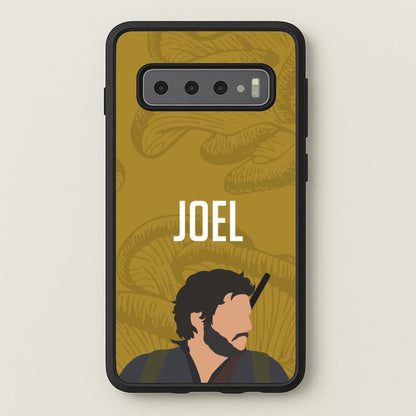 Joel Mushroom Pattern  - The Last Of us Phone Case for Galaxy S10