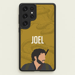 Joel Mushroom Pattern  - The Last Of us Phone Case for Galaxy S23 Ultra