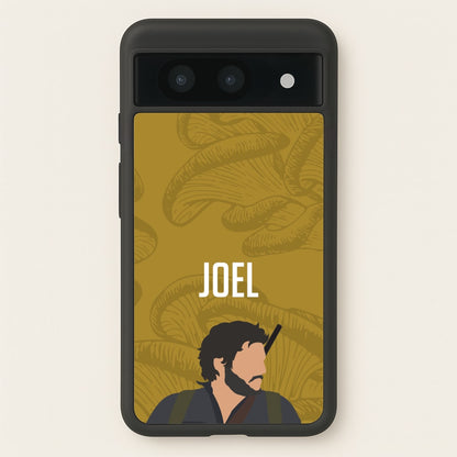 Joel Mushroom Pattern  - The Last Of us Phone Case for Google Pixel 8a