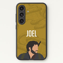 Joel Mushroom Pattern  - The Last Of us Phone Case for Galaxy S24FE