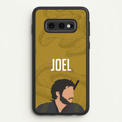 Joel Mushroom Pattern  - The Last Of us Phone Case for Galaxy S10e