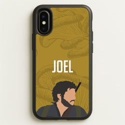 Joel Mushroom Pattern  - The Last Of us Phone Case for iPhone X / XS