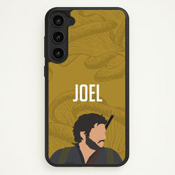 Joel Mushroom Pattern  - The Last Of us Phone Case for Galaxy S23 Plus