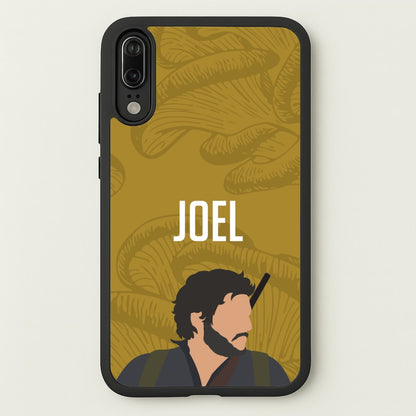 Joel Mushroom Pattern  - The Last Of us Phone Case for Huawei P20