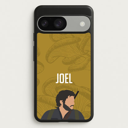 Joel Mushroom Pattern  - The Last Of us Phone Case for Google Pixel 9 / 9 Pro