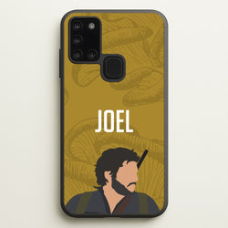 Joel Mushroom Pattern  - The Last Of us Phone Case for Galaxy A21s