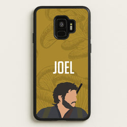 Joel Mushroom Pattern  - The Last Of us Phone Case for Galaxy S9