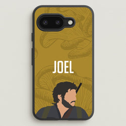 Joel Mushroom Pattern  - The Last Of us Phone Case for Google Pixel 9a