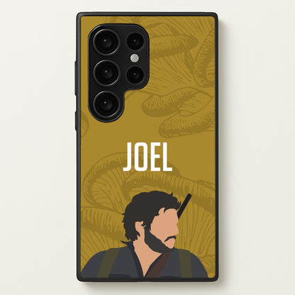 Joel Mushroom Pattern  - The Last Of us Phone Case for Galaxy S24 Ultra