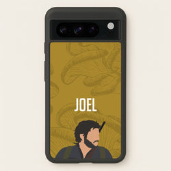 Joel Mushroom Pattern  - The Last Of us Phone Case for Google Pixel 8 Pro
