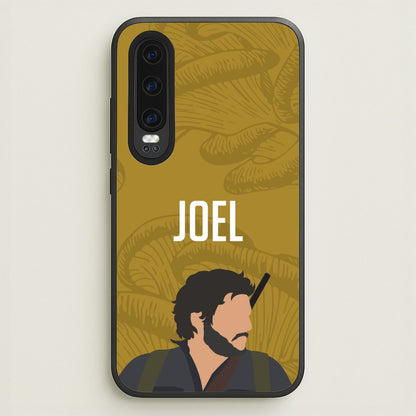 Joel Mushroom Pattern  - The Last Of us Phone Case for Huawei P30