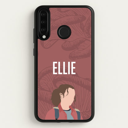 Ellie Mushroom Pattern  - The Last Of us Phone Case for Huawei P30 Lite