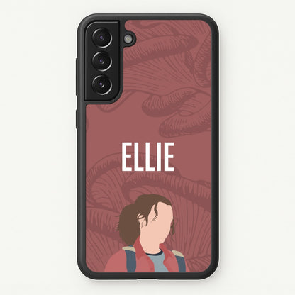 Ellie Mushroom Pattern  - The Last Of us Phone Case for Galaxy S21FE