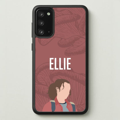 Ellie Mushroom Pattern  - The Last Of us Phone Case for Galaxy Note 20