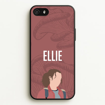 Ellie Mushroom Pattern  - The Last Of us Phone Case for iPhone 5 / 5s / SE 2016