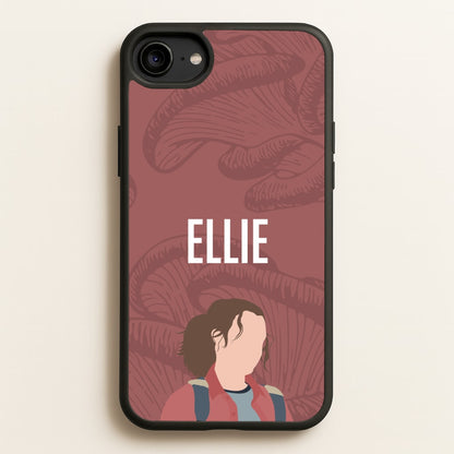Ellie Mushroom Pattern  - The Last Of us Phone Case for iPhone 6 / 7 / 8 / SE
