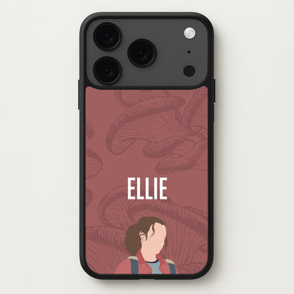Ellie Mushroom Pattern Phone Case for iPhone 17 Pro