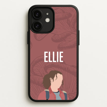 Ellie Mushroom Pattern  - The Last Of us Phone Case for iPhone 11