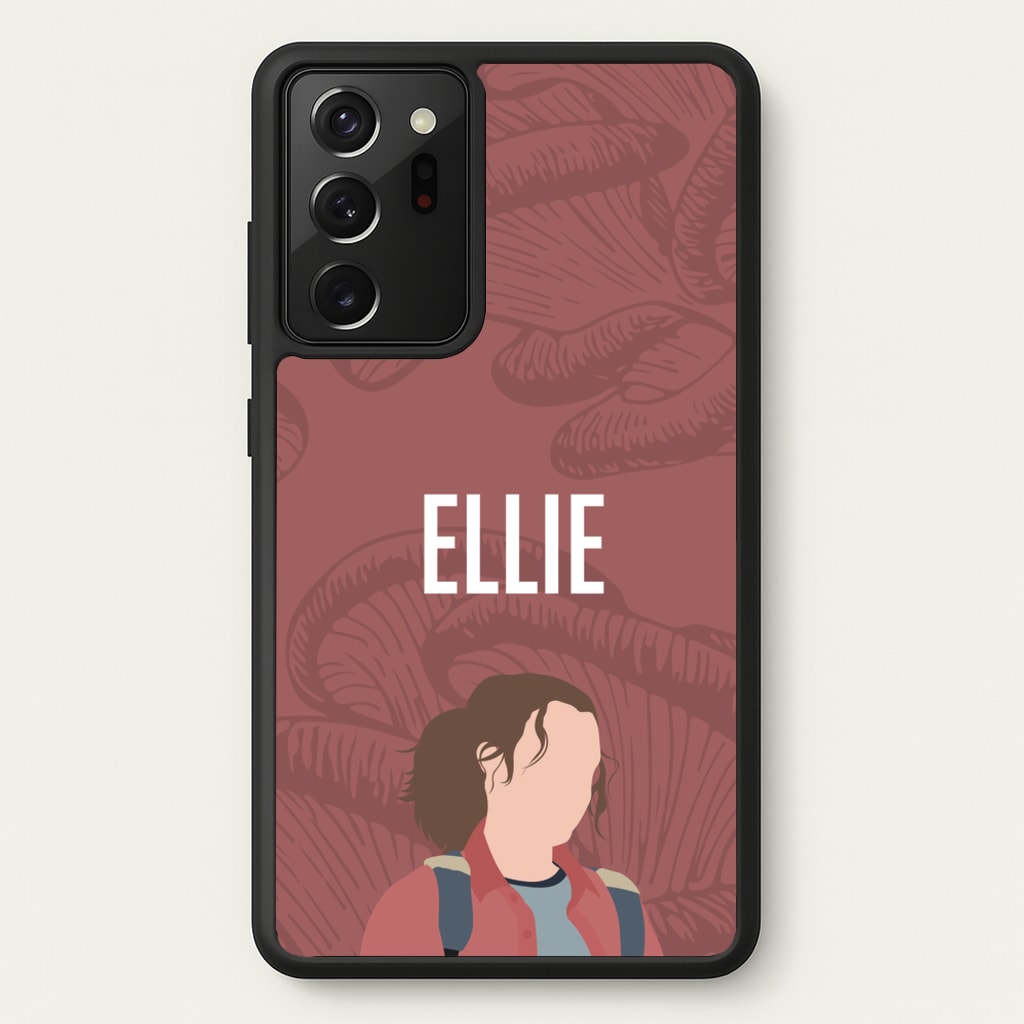 Ellie Mushroom Pattern  - The Last Of us Phone Case for Galaxy Note 20 Ultra