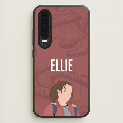 Ellie Mushroom Pattern  - The Last Of us Phone Case for Huawei P30