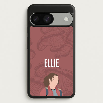 Ellie Mushroom Pattern  - The Last Of us Phone Case for Google Pixel 9 / 9 Pro