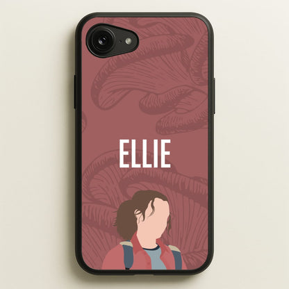 Ellie Mushroom Pattern  - The Last Of us Phone Case for iPhone 16e