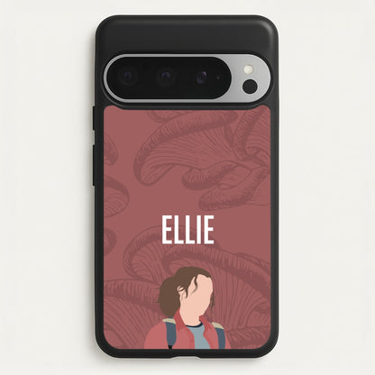 Ellie Mushroom Pattern  - The Last Of us Phone Case for Google Pixel 9 Pro XL