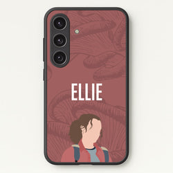 Ellie Mushroom Pattern  - The Last Of us Phone Case for Galaxy S25