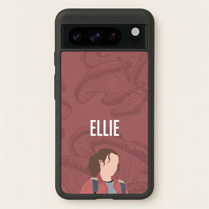 Ellie Mushroom Pattern  - The Last Of us Phone Case for Google Pixel 8 Pro