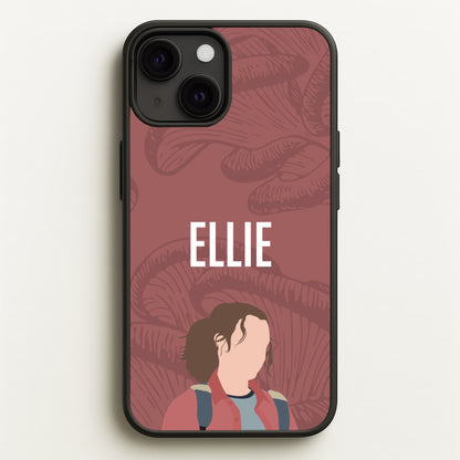 Ellie Mushroom Pattern  - The Last Of us Phone Case for iPhone 13 Mini
