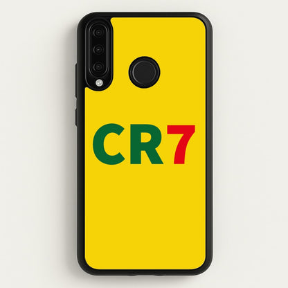 CR7 Logo - Ronaldo  - Ronaldo Phone Case for Huawei P30 Lite