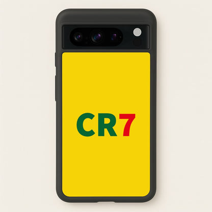 CR7 Logo - Ronaldo  - Ronaldo Phone Case for Google Pixel 8 Pro