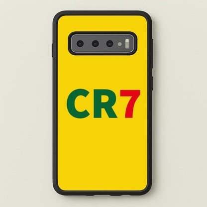 CR7 Logo - Ronaldo  - Ronaldo Phone Case for Galaxy S10 Plus