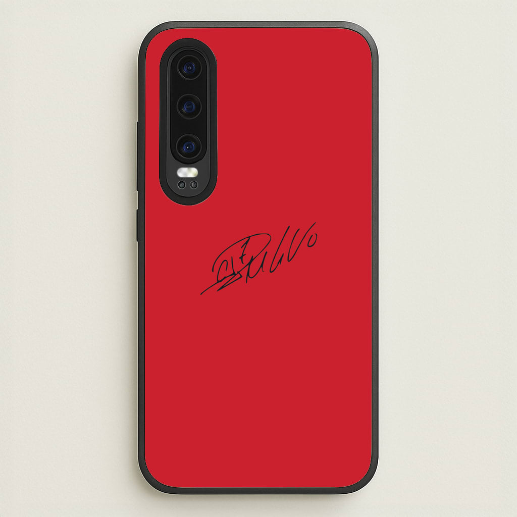 Signature - Ronaldo  - Ronaldo Phone Case for Huawei P30