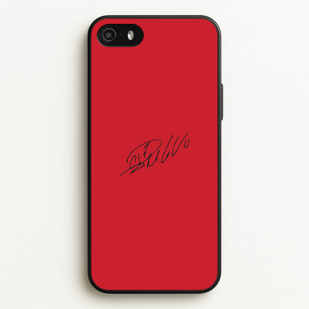 Signature - Ronaldo  - Ronaldo Phone Case for iPhone 5 / 5s / SE 2016