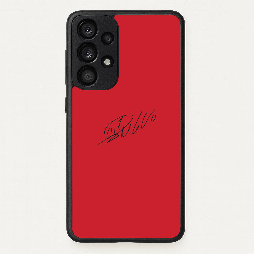 Signature - Ronaldo  - Ronaldo Phone Case for Galaxy A53