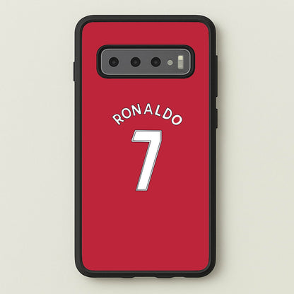 Iconic 7 - Ronaldo  - Ronaldo Phone Case for Galaxy S10 Plus