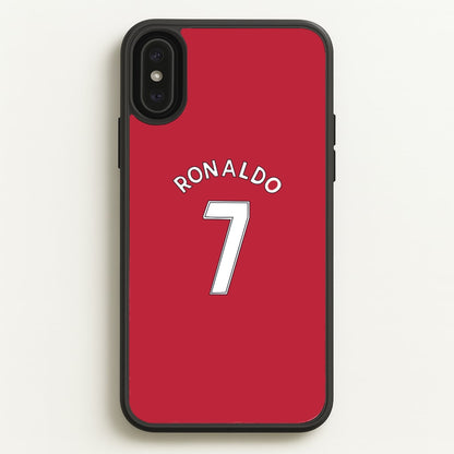 Iconic 7 - Ronaldo  - Ronaldo Phone Case for iPhone XS Max