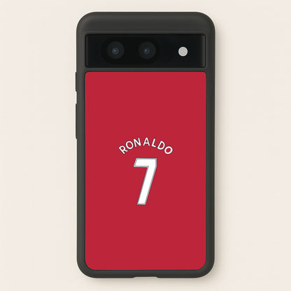 Iconic 7 - Ronaldo  - Ronaldo Phone Case for Google Pixel 8a