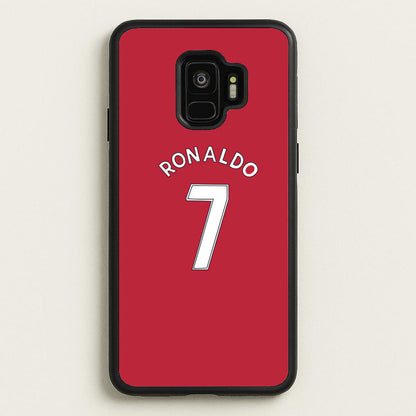 Iconic 7 - Ronaldo  - Ronaldo Phone Case for Galaxy S9