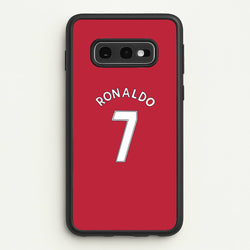 Iconic 7 - Ronaldo  - Ronaldo Phone Case for Galaxy S10e